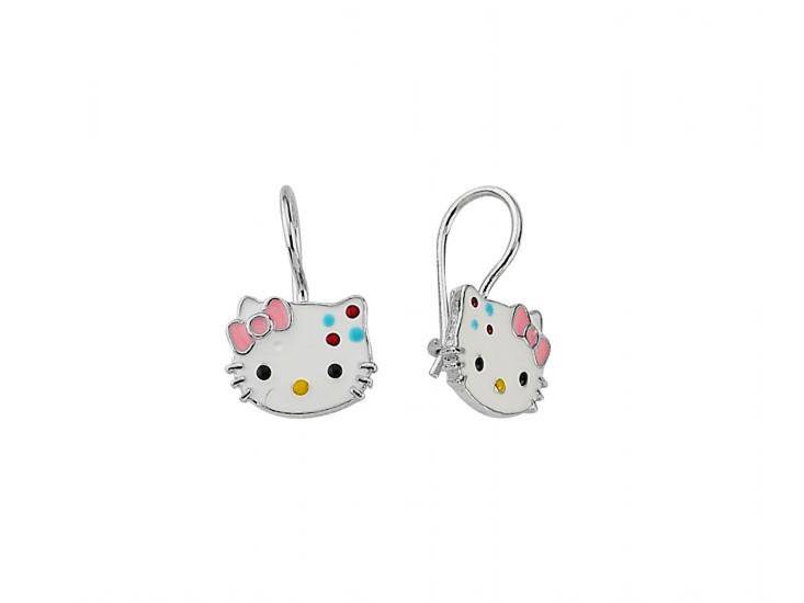 SilverPoint Hello Kitty Çocuk Küpe